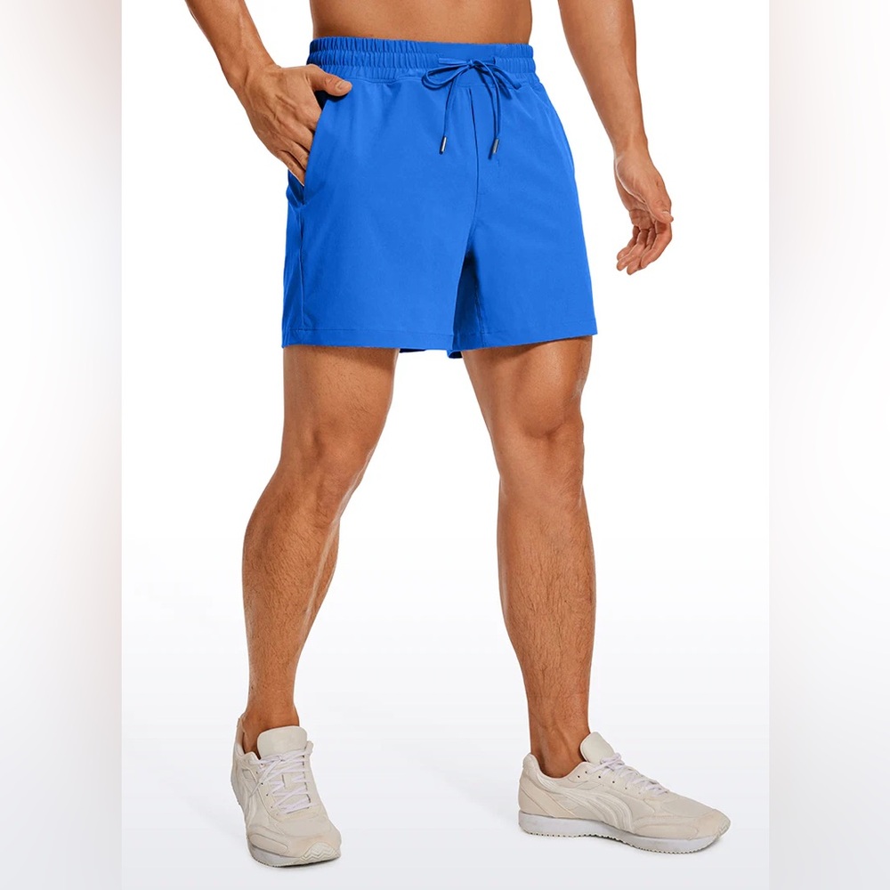 Feathery-Fit Workout Shorts 5''- Linerless